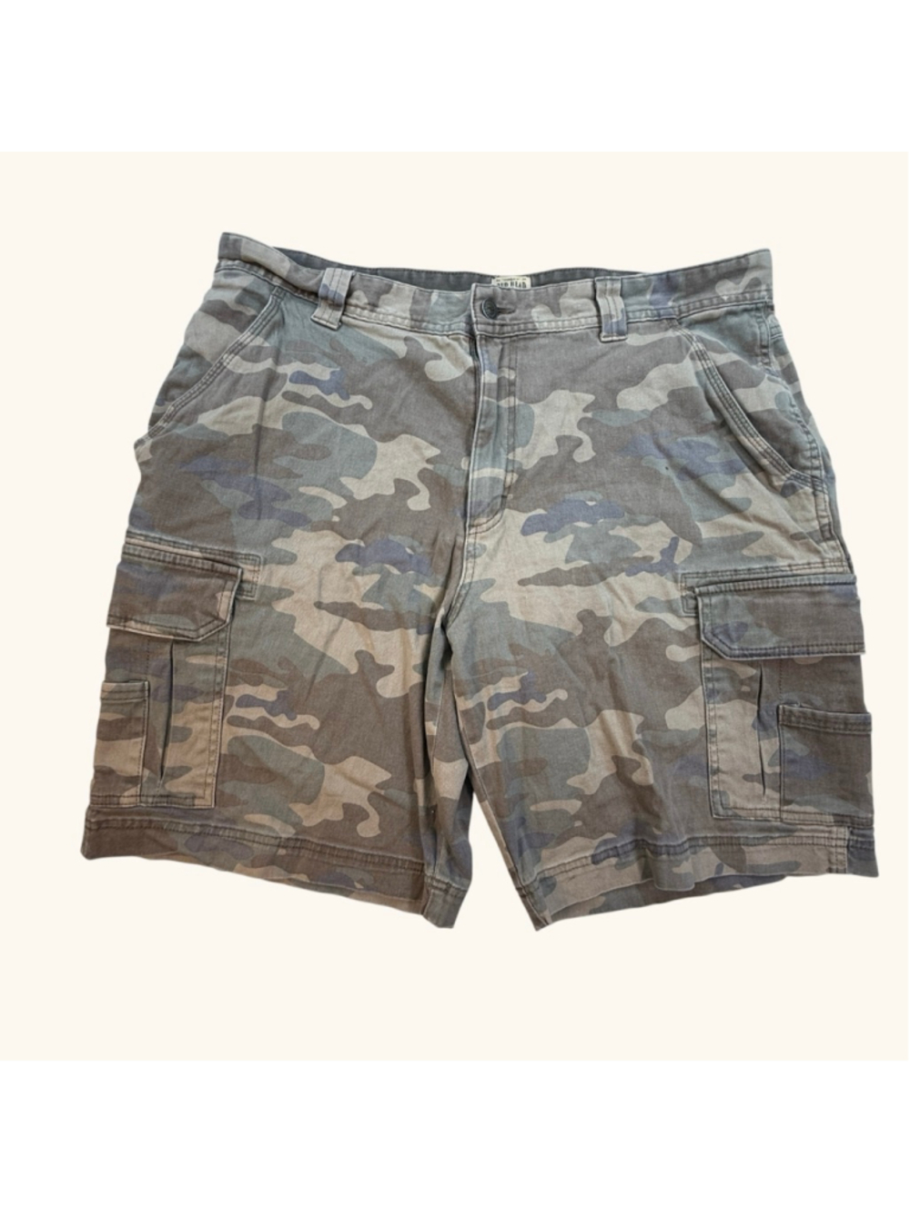 RedHead Brand Co. Camo Cargo Shorts Men’s Size 38 Gray Green Utility Hunting Sho